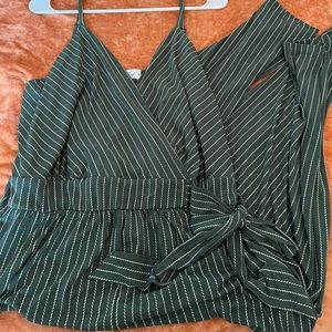 Striped Jumpsuit